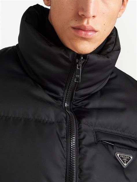 prada winterjacke herren schwarz|Designer Jacken und Mäntel für Herren .